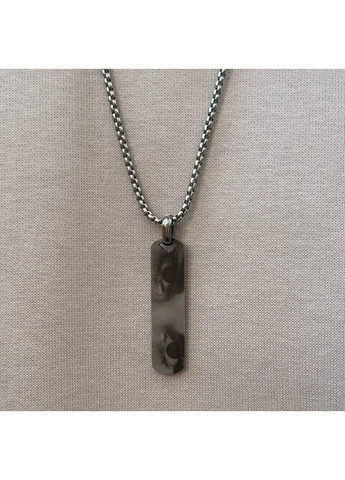 Кулон підвіска з індивідуальним гравіюванням Очей на подарунок хлопцеві ювелірна сталь з ланцюжком у комплекті No Brand (371646309)