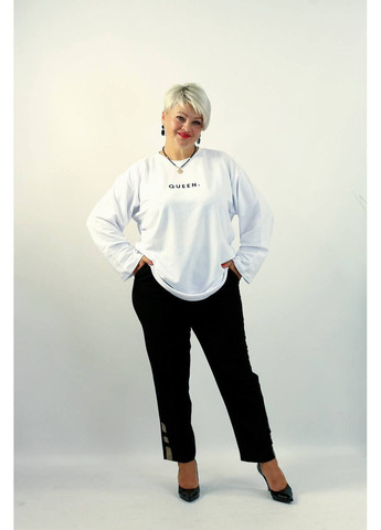 Лонгслив женский базовый больших размеров Style Point (357238042)