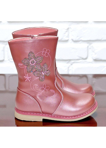 Утеплені ортопедичні демісезонні черевики на флісі для дівчинки Казка L&D (360999476)