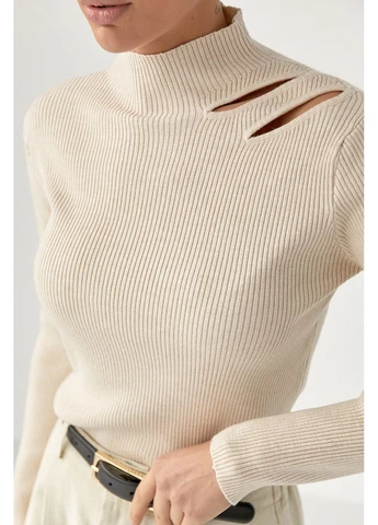 Гольф у рубчик з вирізами на плечі цвет, ONE SIZE (є розміри) No Brand (386406007)