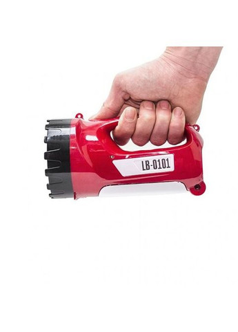 Ліхтар акумуляторний 1 LED 5W+15 SMD LB-0101 Червоний Intertool (323486046)