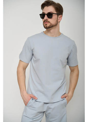 Комплект футболка + спортивные шорты мужские SUMMER сероголубой Handy Wear (280931910)