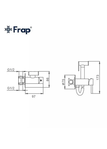 Гигиенический душ F7505-6, Frap (392430882)