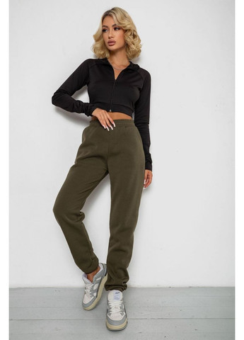 Спортивні штани жіночі на флісі, колір чорний, 238R57828 Ager (357204399)