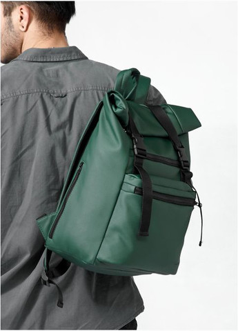 Рюкзак ролл унисекс RollTop LTT зеленый (R-24238007m-VS) Sambag (302450197)