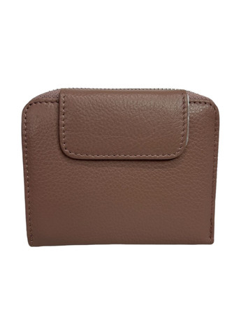 Жіночий гаманець з натуральної шкіри 224-5 рожевий 12 x 10 x 2,5 No Brand (371681996)