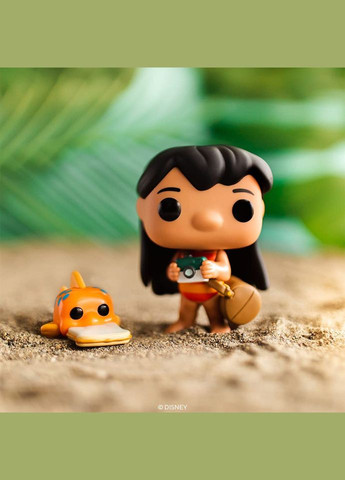 Ігрова фігурка "Ліло і Стіч Ліло з рибкою" POP! 55621 Funko (364131989)