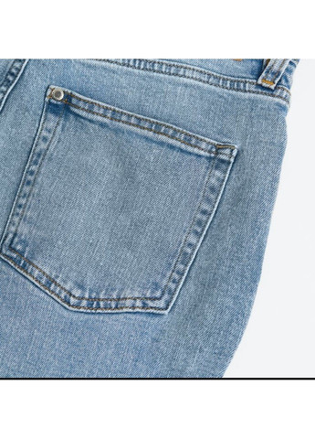 Жіночі ультрависокі джинси Mom Fit (56817) W36 Блакитні H&M - (286425632)