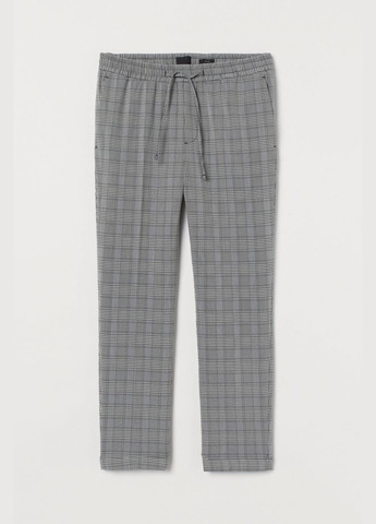 Серые повседневный, кэжуал, классические демисезонные брюки H&M