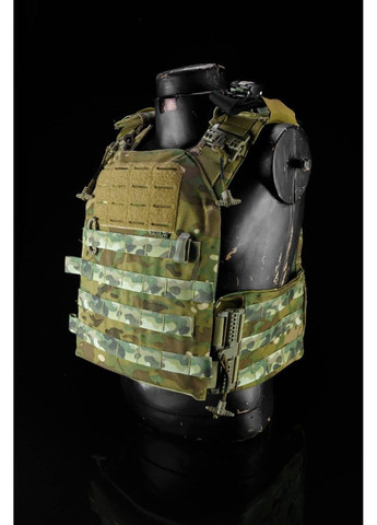 Тактична плитоноска жилет із швидким скиданням Cordura 1000D з IRR обробкою (без плит) Мультикам No Brand (332634892)