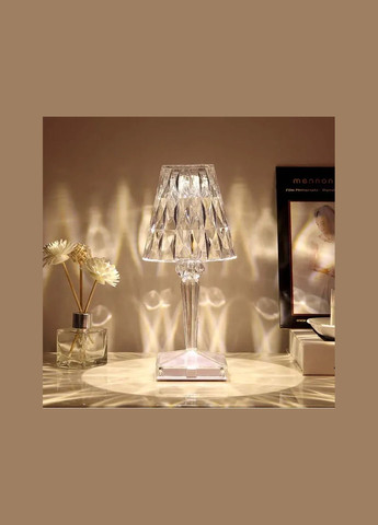 Настільна лампа Diamond Design Сучасний світлодіодний LED Light Touch USB Domotec (371797577)