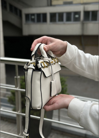 Женская сумка Guess с двумя ручками белая No Brand (295563444)