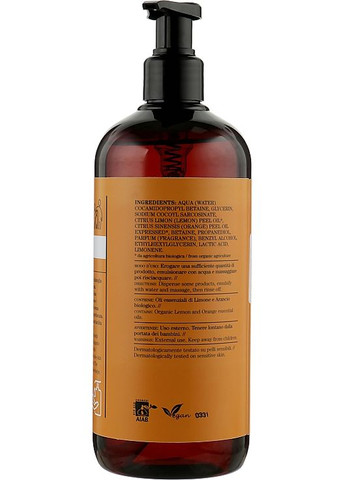 Рідке мило "Цитрус" Family Citrus Soap 500ml (928387-46372) Bioearth (368622045)