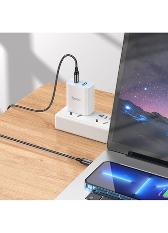 Кабель Data Cable X89 Wind 60W Type-C to Type-C 2m ( ) Hoco (369931462)