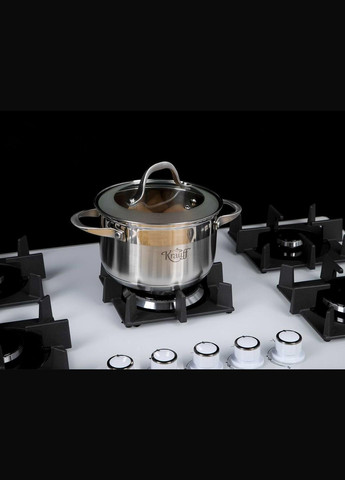 Кастрюля нержавейка с крышкой Lokka 20 см, 3.9 л (26-242-034) Krauff (334713936)