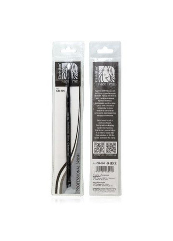 Кисточка для бровей Facetime Prof двухсторонняя CB-106 Christian (367986368)