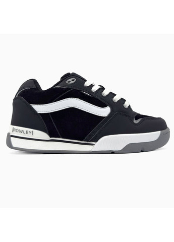 Чорні Осінні кеди чоловічі vans rowley xlt black / white ванс ровлі хтл No Brand