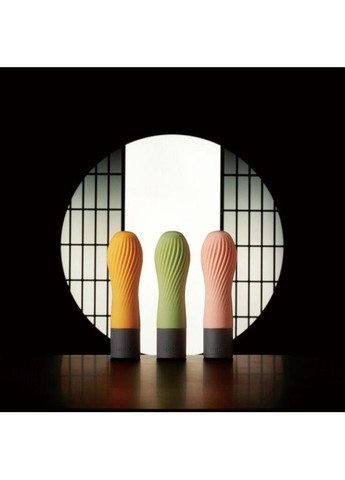 Вибратор IROHA ZEN Matcha с нежной ребристой поверхностью No Brand (366877262)