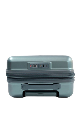 Чемодан средний М поликарбонат зелёный 65х44х25+5/82л/3.65кг/Airtex649 AIRTEX (324801743)