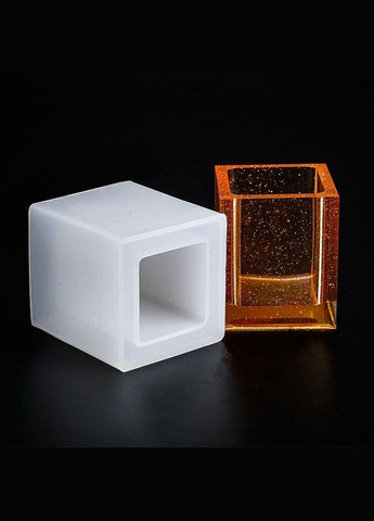 Форма для эпоксидной смолы Молд стакан крадратный куб Силиконовый 56 мм х 56 мм х 62 мм Finding (316248188)