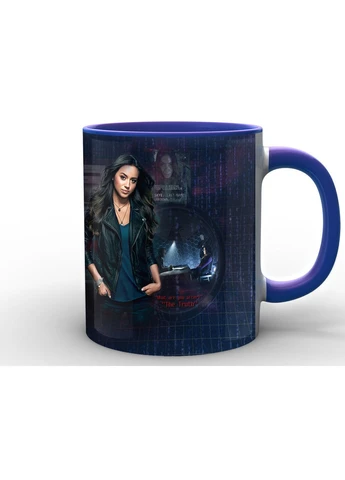 Чашка с принтом белые Агенты Щ.И.Т Agents of S.H.I.E.L.D. skye AS.02.005 Кружка керамическая 0,33 GeekLand (378967049)