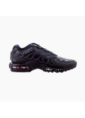 Чорні Осінні кросівки чоловічі air max plus drift "triple black" (hf0785-001) Nike