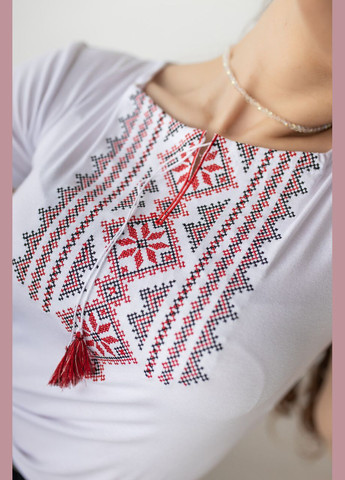 Вышитая женская футболка "Гуцулка" MEREZHKA (288644950)