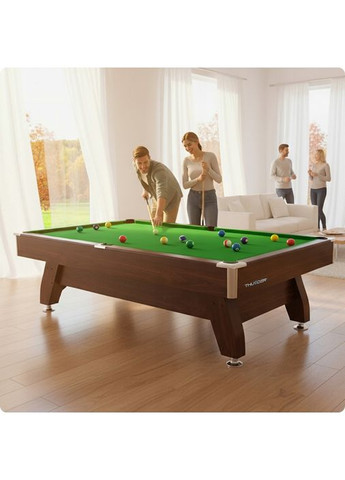 Більярдний стіл BOLD-BROWN 7FT, 214 х 122 х 81 см Thunder (371144966)