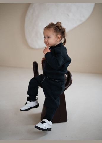 Графітовий демісезонний костюм дитячий утеплений it’s me з кишенями графітовий брючний It's ME ONE