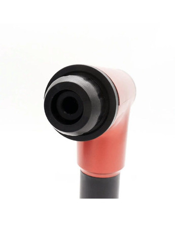 Ручний акумуляторний м'язовий вібраційний масажер пістолет для тіла з насадками 4 штуки (477783-Prob) Червоний Unbranded (299958905)