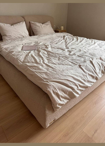 Постільна білизна бавовна Євро 200х220 наволочка 70х70 2шт Світло-рожевий (П4К-al-sikel-var-002-01) No Brand (348094899)