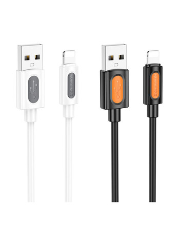 Кабель USB BX114 Silicone Lightning 2.4A Borofone (337994888)