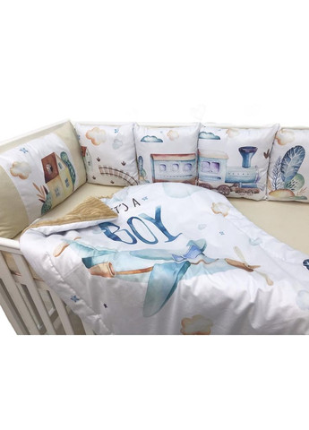 Детский набор в кроватку "Паровозик" Moontime (354827230)