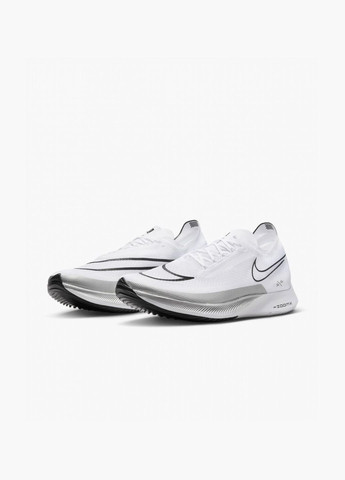 Белые всесезонные кроссовки унисекс streakfly white dj6566-101 Nike