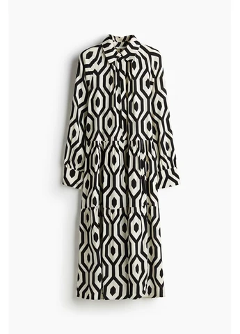 Кремова cукня H&M однотонна