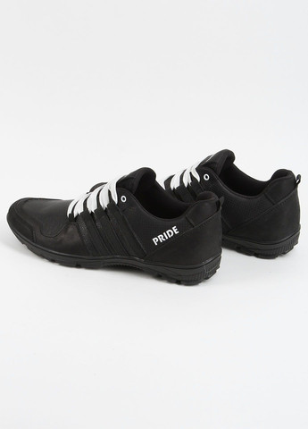 Черные кроссовки мужские кожаные 339616 Power
