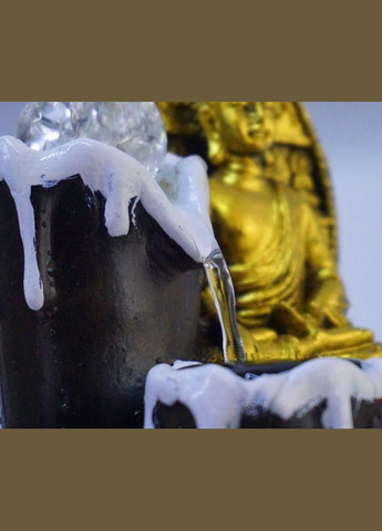 Кімнатний настільний фонтан з підсвічуванням Будда №12 No Brand (348437725)