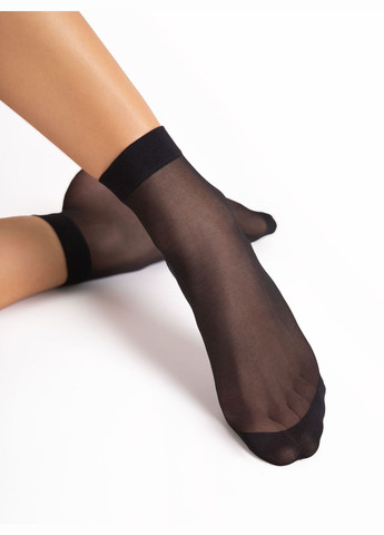 Чорні жіночі масажні шкарпетки Fiore однотонні (343274484)