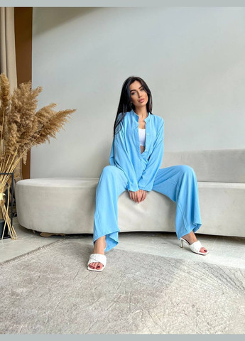 Женский костюм рубашка свободного кроя + брюки Style Point (335213243)