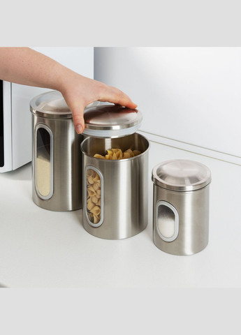 Ємність для зберігання MY HOME 2.7 л Нержавіюча сталь (KP-26 L SS) MVM (301003152)