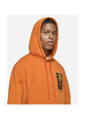 Худи мужские Mens Performance Hoodie Orange Air Jordan (364838745)