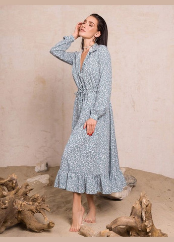 Мятное повседневный женские платья 13142 ISSA PLUS