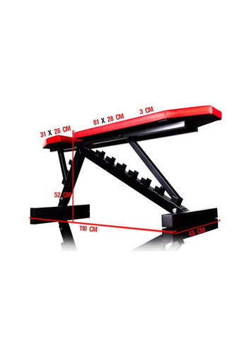 Скамья для жима регулируемая Pro-10 WCG (346531288)