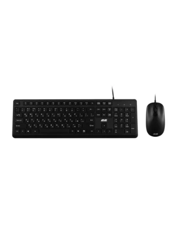 Комплект клавіатура та миша MK405 USB-A, EN/UK, 2E (393473663)