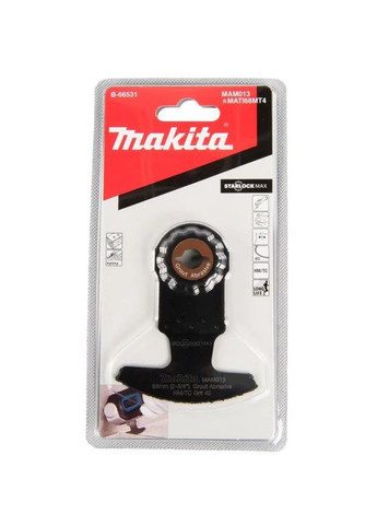 Занурювальне полотно Starlock Max HM/TC B-66531 (68х30 мм) по бетону (30441) Makita (295037370)