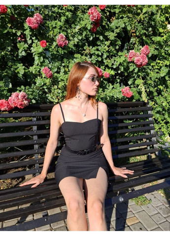 Черное невероятное платье-сарафан😍💣 Luna