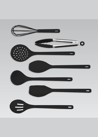 Набір кухонного приладдя 8 предметів (MR-1542-BLACK) Maestro (365877256)