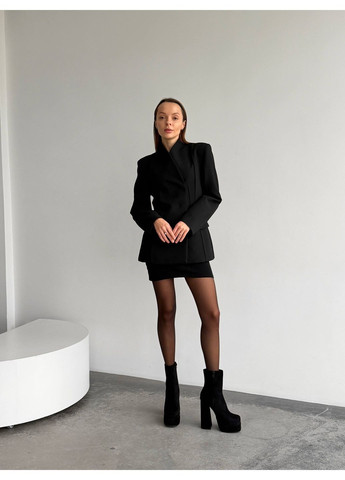 Черные демисезонная демисезонные ботильоны Helen