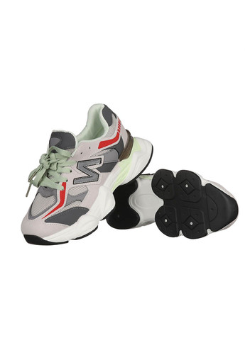 Жіночі кросівки із текстилю 182-40 No Brand сірі демісезони (327873074)