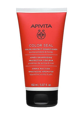 Кондиціонер для фарбованого й мельованого волосся Color Protect Conditioner With Quinoa Proteins & Honey 150ml (995087-31024272) Apivita (368613674)